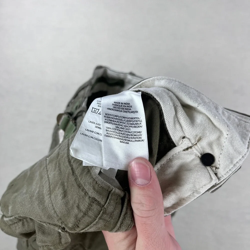 Polo Ralph Lauren Surplus Div Slim M65 Cargo Pants Olive Green Mens 30x30